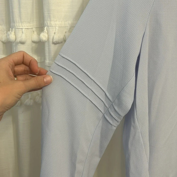 NWT Social standard by sanctuary light blue blouse - Picture 7 of 9